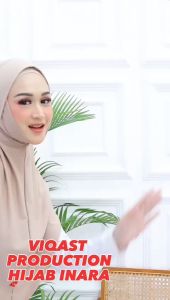 𝐕𝐈𝐐𝐀𝐒𝐓 - HIJAB INSTAN BERGO DAGU INARA JILBAB JERSEY PREMIUM SIZE L / KERUDUNG PINGUIN DAGU MALAY KRUDUNG KHIMAR BERGO DAILY INSTANT