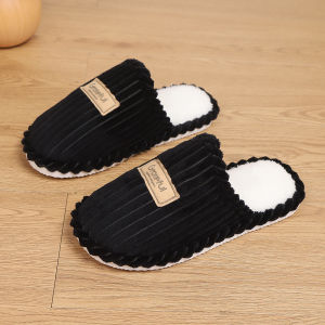 Winter Womens Graceful Home Slippers Ladies Light Soft Plush Slides Men Concise Comfortable Fluffy Sandals Couples Cute Shoes