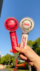 Coca Cola Portable Fan Super Strong Wind 3 Speed Mini Handheld Fan USB Rechargeable 1200mAh and 2000mAh Outdoor Campe trave Fan