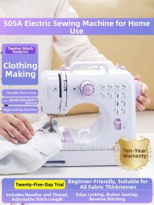 [China Plug Without Adapter] GIANXI | Home Mini Automatic Multi-Function Electric Sewing Machine