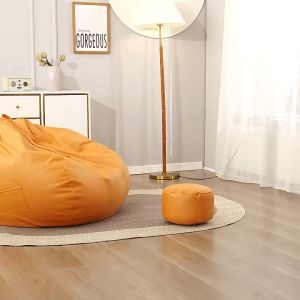 K1 Waterproof Tech Cloth Beanbag Lazy Minimalist Sofa Seat Cushion Dining Room Bedroom Comfort Chair/Local Stock