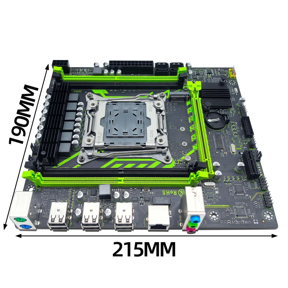 ZSUS X99-8D4 Motherboard Set Kit With LGA2011-3 Xeon E5 2650 V4