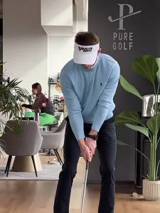 PGM Golf Pressure Plate Golf Balance Board - Gravity Transfer Board Training Aid to Shift Weight - Increase Swing Speed Training Aid Accessory Golf Balance Board for Beginners Training HL011