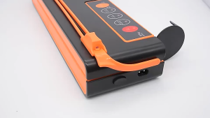 Electric Vacuum Food Sealer Packaging Machine Own Cutting Knife Bag Slot Vacuum Packaging Machine Including 10Bags