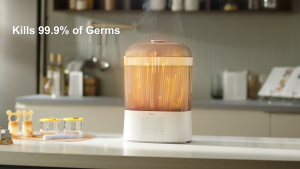 Bear Bottle Sterilizer and Dryer Large Electric Steam Sterilizer for All Bottles and Accessories