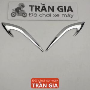 Ốp viền đèn xi nhan SAU xe Grande năm 2023 2024 2025 đèn xinhan sau đời mới nhất - phụ kiện trang trí Yamaha
