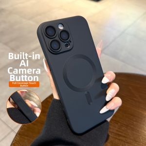 AO.HU | Magnetic AI Camera Button Full Body iPhone Case 17 Pro Max