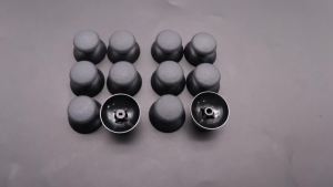 10PC High Quality For PS3 PS2 Controller Black 3D Analog Thumb Stick Buttons Caps Thumbsticks Mushroom Grips Cover Repair Parts
