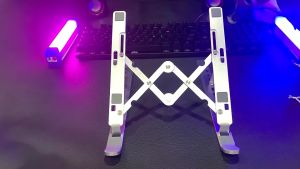 Laptop Holder Laptop Stand Holder Tablet Stand Riser Laptop Computer 7 Angles Foldable Desktop Holder 15.6"