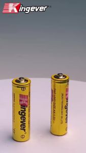 Kingever 100% Original AA R6P 2pcs/pack High Power Heavy Duty Battery Golden Series