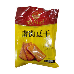 NanJieCun Tofu Dry Snack Assorted Flavors 180g*6 Pack Gift Box Bagged Leisure Food Henan Travel Products Tofu Dried Snack