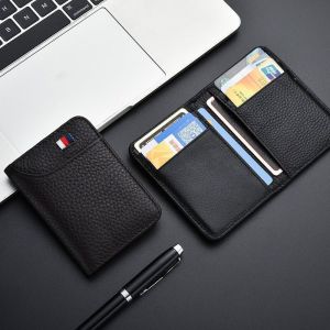 Business Mens card bag thin drivers license multi-functional card Bag Mens motor vehicle driving license large capacity ultra-thin card holder small