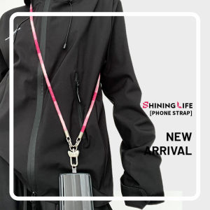 Shininglife Original Plush Phone Camera Strap Fashionable Versatile Anti-Lost Crossbody Durable Lanyard for Mobile Phones Cameras