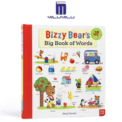 หนังสือคำพูดใหญ่ของ Bizzy Bear ที่หนังสือนิทานโดย Benji Davies หนังสือภาษาอังกฤษดั้งเดิม