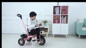 BEIQITONG YOUBUTONG Upgraded Foam Wheel Kids Tricycle Baby Walker Bicycle Childrens Ride On Bikes Toys for Kids Kanak-kanak Basikal Baby