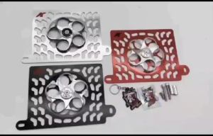 Cover Tutup Radiator Spinner Kipas NMAX AERX & CNC Import KING DRAG