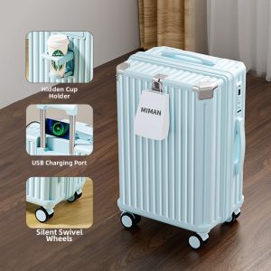 MIMANI | Sturdy Durable 20 Inch Luggage