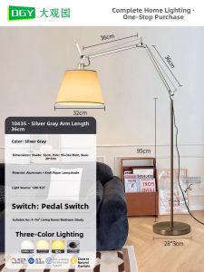 DGY | Retractable Arm Retro Floor Lamp
