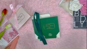 กล่องของขวัญ สำหรับกล่องใส กล่องเบเกอร์รี่ กล่องของขวัญ กล่องของขวัญสำเร็จรูป กว้าง 13.5xสูง 11 xหนา 5.2cm (แพ็ค10ใบ)