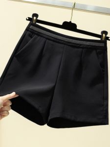 Casual Summer Shorts for Women High Waist Black Wide Leg Pants Sleeveless with Pocket Bulk Buy Discount Shopping
