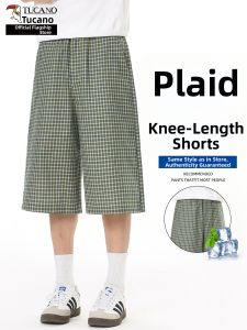 TUCANO | Men Summer Lightweight Retro Check Shorts 6 Inch