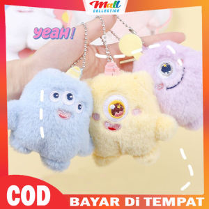 MALL Gantungan Tas Kunci Aesthetic Motif Cute Monster Korea Lucu KEY28