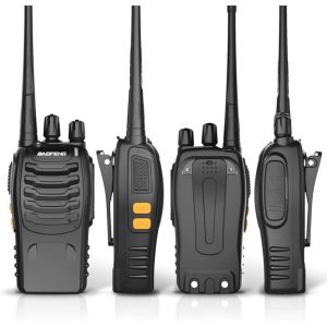 *COD* 6PCS Baofeng 888S 5W Two Way Radio Walkie Talkie bf 888s ready to send out walkie talkie long range