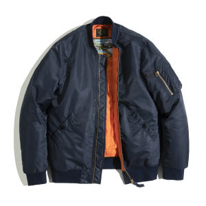 MADEN | Winter Thickened Short Cotton MA1 Jacket Male