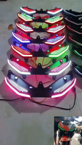 đèn Demi lưới Exciter 150 các đời mx king 150 zắc cắm như zin.