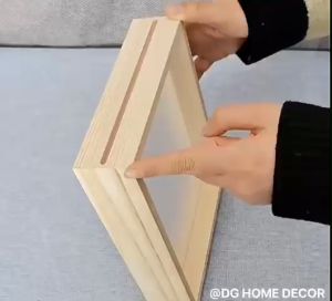 Khung Ảnh Để Bàn Trang Trí Khung Ảnh Gỗ Thông 2 Mặt Phong Cách Hiện Đại Nhiều Kích Thước DG-200