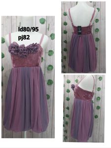 Dress velvet mini
