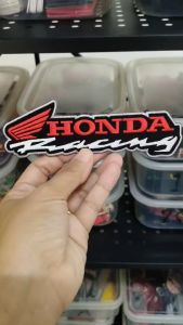 ตัวรีดติดเสื้อ อาร์มติดเสื้อ ตังรีด โลโก้ อาร์ม มอเตอร์ไซค์ ฮอนด้า ตกแต่งเสื้อผ้า Car Motorcycle Honda Iron on Patch Sticker DIY สติ๊กเกอร์ สติ๊กเกอร์ติดเสื้อ