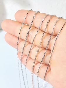 SHISHANGMEIDI | S925 Silver Thin Snake Bone Necklace For Women