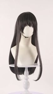 วิกผม วิกคอสเพลย์ wig cosplay วิกดำ wig longhair ผมยาว อาเคมิ โฮมุระ Madoka Magica Akemi Homura