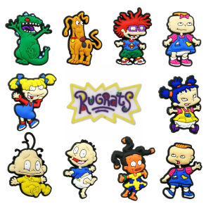 Hot Toys | 11-50Pcs Cute Cartoon Shoe Charms Set Clog Sandals Wristband Bracelets Decoration Shoes Accessories Buckle for Boys Girls