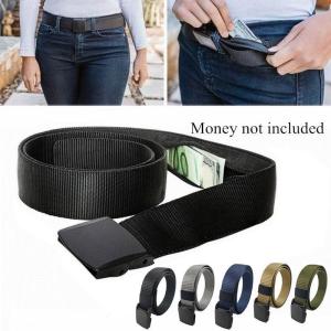 Travel Cash Anti Theft Waist Bag Women Portable Hidden Money Strap Belt Wallet Waist Pack Men Secret Hiding Belt