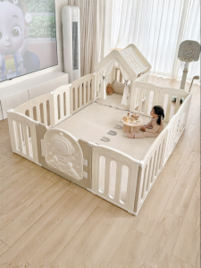BEIESTATE | Bộ Bảo Vệ Trẻ Em Chơi Trong Nhà Bao Gồm Rào & Thảm