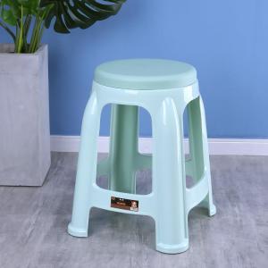 Stackable Plastic Stool for Home Use Round