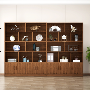 Chinese Style Tea Display Cabinet Shelving Unit Storage