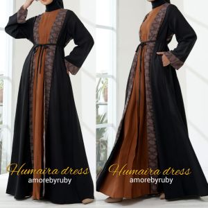 BEENABASIC // COD // ABAYA SUPER CANTIK ANGGUN ELEGANT TERBARU BRAND AMORE BY RUBY // MODEL KEKINIAN DENGAN MOTIF SIMPLE CANTIK