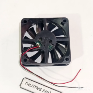 Quạt 6Cm dày 1.5Cm / Điện áp DC 24V Loại 2 dây nối nguồn (Fan tháo máy LK)