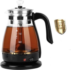 OREAS Chigo Tea Boiler Household Steam Teapot Black Tea Puer Glass Electric Kettle Thermal Steaming Teapot志高大灯煮茶器家用蒸汽煮茶壶黑茶普洱玻璃电热水壶保温蒸茶壶