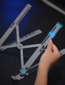 Giá đỡ LapTop MacBook Ipad bằng Nhôm điều chỉnh được độ cao đế tản nhiệt Công thái học bản nâng cấp  HD Store