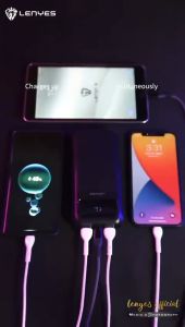 PX298D - Powerbank LENYES PX-298D 20000mAh 22.5W QC3.0 + PD 20W super quick charging digital display indicator real capacity power bank