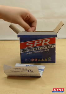 Maintenance Free Motorcycle Battery for Suzuki Gixxer & Fury 125 | MF Battery - SPR YTX4L-BS