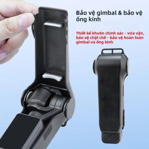feichao | Giá Đỡ Gimbal Silicon Dính Chắc Chắn Đế Lớn Dành Cho Camera DJI Pocket 3/4 Với Bảo Vệ Toàn Diện Ống Kính Vỏ Cứng Hỗ Trợ Để Bàn