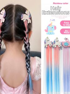 Colorful Plaited Hair Accessories for Kids