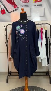 Azzahra baju tunik remaja terbaru 2024 / baju wanita