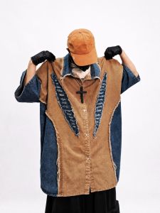 Casual Vintage Retro Faded Loose Shirt