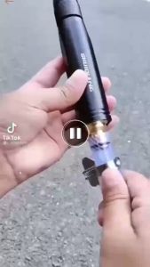 Semprotan Hitam Kuningan Tekanan Tinggi Konektor 5/8\" K58